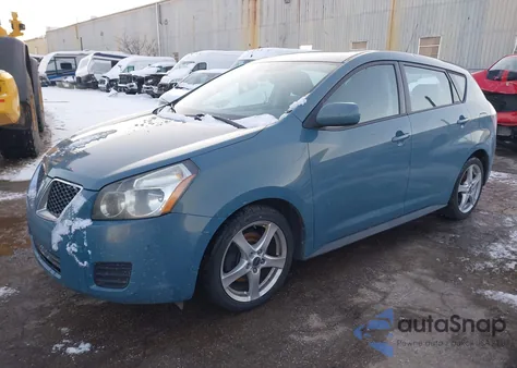 2009 Pontiac Vibe z USA, uszkodzony, nr VIN 5Y2SP67019Z422588